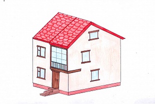 Проект небольших двухэтажных домов бесплатно. Кирпичный дом 90 кв.м. Вариант отделки.