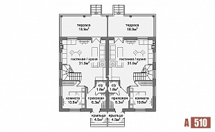 Проект дуплекса № 91/д4