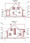 Проект дома из пеноблока 13 на 9 метров 92/98. Разрез 4.