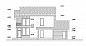 Проект домов с гаражом. Проект двухэтажного дома с гаражом  и террасой  №  92/195. Вид 2.